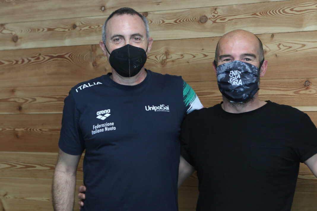 Nuoto, Valtournenche (ITA), 16/04/21, , La nazionale italiana in allenamento in Valle dÕAosta